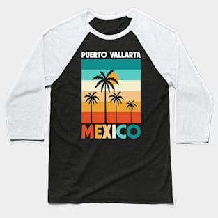 Puerto Vallarta Beach Puerto Vallarta Mexico Summer Vacation Baseball T-Shirt